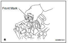 Toyota RAV4. Inspect connecting rod oil clearance