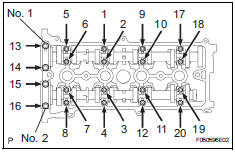 Toyota RAV4. Remove camshaft