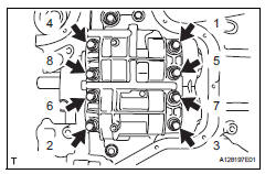 Toyota RAV4. Inspect balance shaft oil clearance