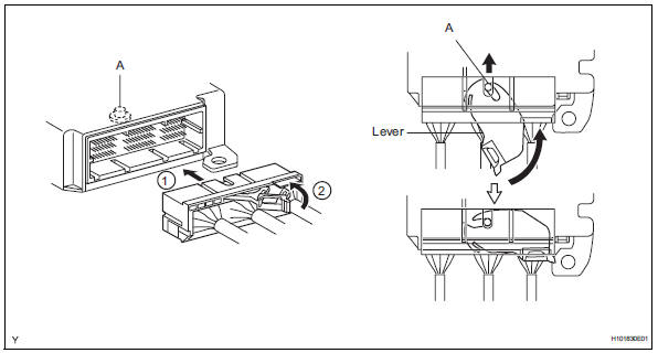 Toyota RAV4. Srs connector