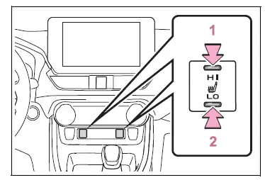 Using the air conditioning system and defogger