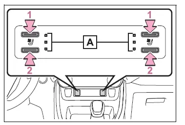 Using the air conditioning system and defogger