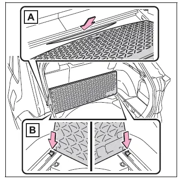 Using the storage features