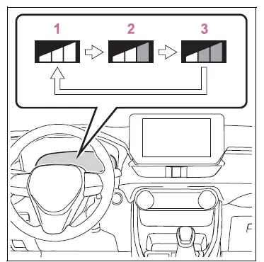 Opening the fuel tank cap