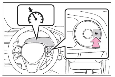 Opening the fuel tank cap