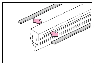 Wiper insert replacement