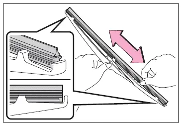 Wiper insert replacement