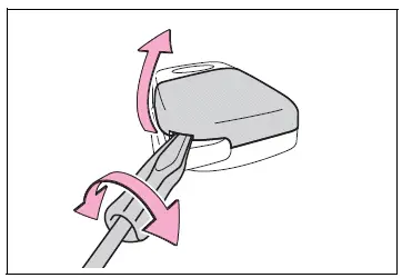 Wireless remote control/electronic key battery