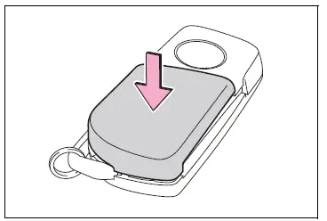 Wireless remote control/electronic key battery