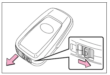 Wireless remote control/electronic key battery