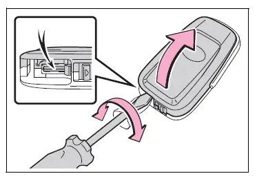 Wireless remote control/electronic key battery