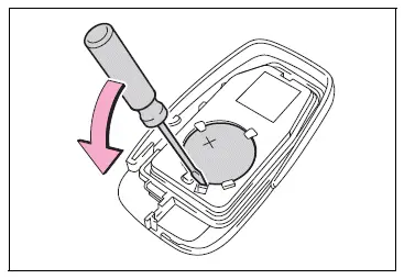 Wireless remote control/electronic key battery